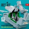 RESKIT RSU48-0464 Mirage-2000-5 cockpit (Basic edition with 3D decals) for Kinetic kit (3D Printed) (1/48)